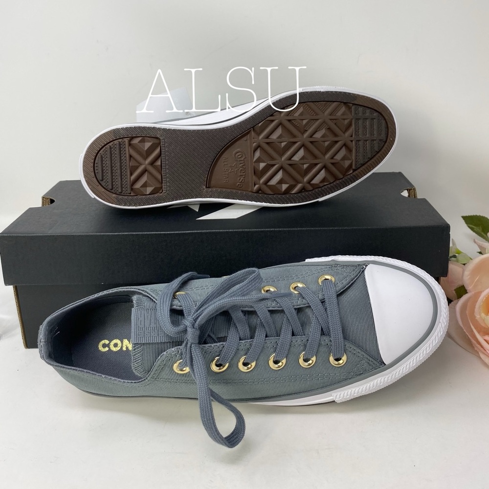 Converse Ctas Low Top Canvas Cool Grey W AUTHENTIC - Picture 5 of 8